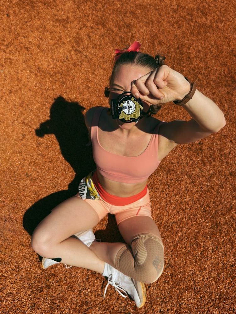 Kristina Lenkowsky after the 2026 Brooklyn Half